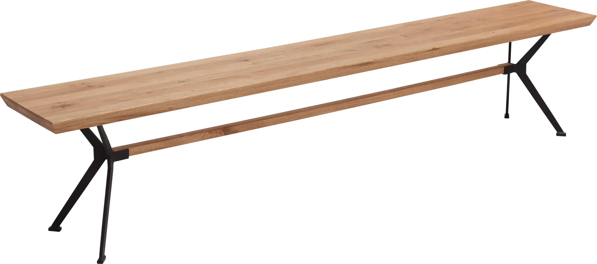 Linea Natura LAVICA, divý dub, čierna, farby duba