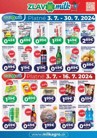 MILK-AGRO leták - Zľavomilk - 1