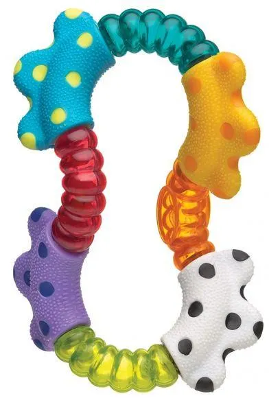 Playgro 0183192 hryzátko pohyblivá dážďovka