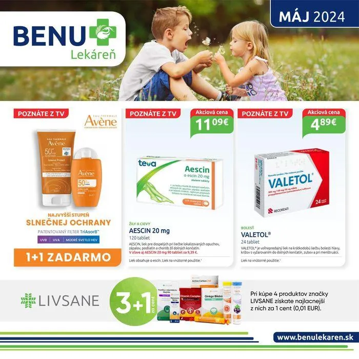 Benu Lekáreň leták - 1