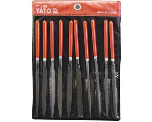 Sada pilníkov ihlových YATO 5 x 180 mm YT-6165 10 ks v balení