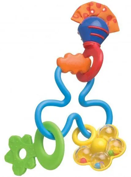 Playgro 0181587 Hrkálka s hryzadlami