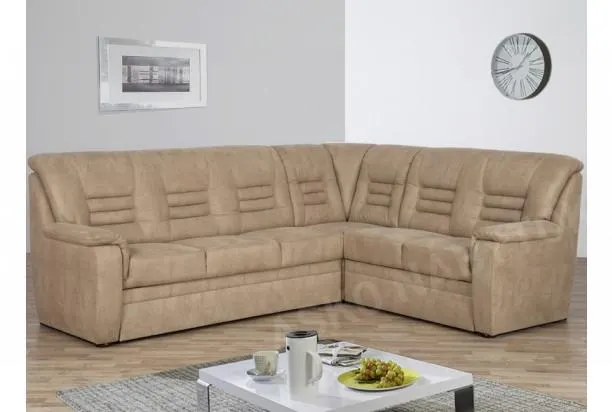 Rohová sedacia súprava Merlin, béžová látka