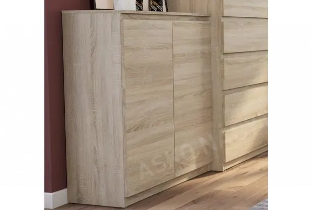 Skrinka Carlos 802D, dub sonoma