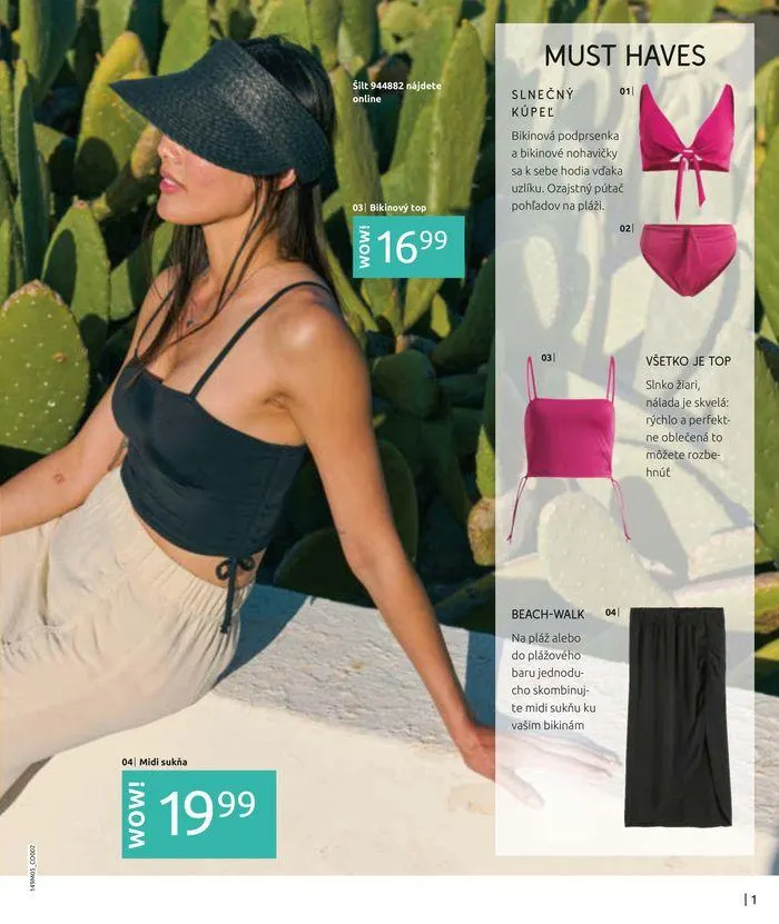 Leták: BonPrix Dovolenka VolÁ od 14. mája do 13. augusta 2024 - Prehľad Stránky 3