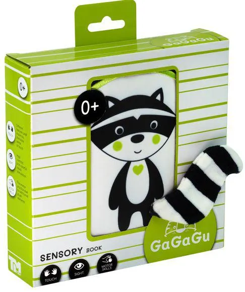 GAGAGU 9787 Senzorická knižka chvostík