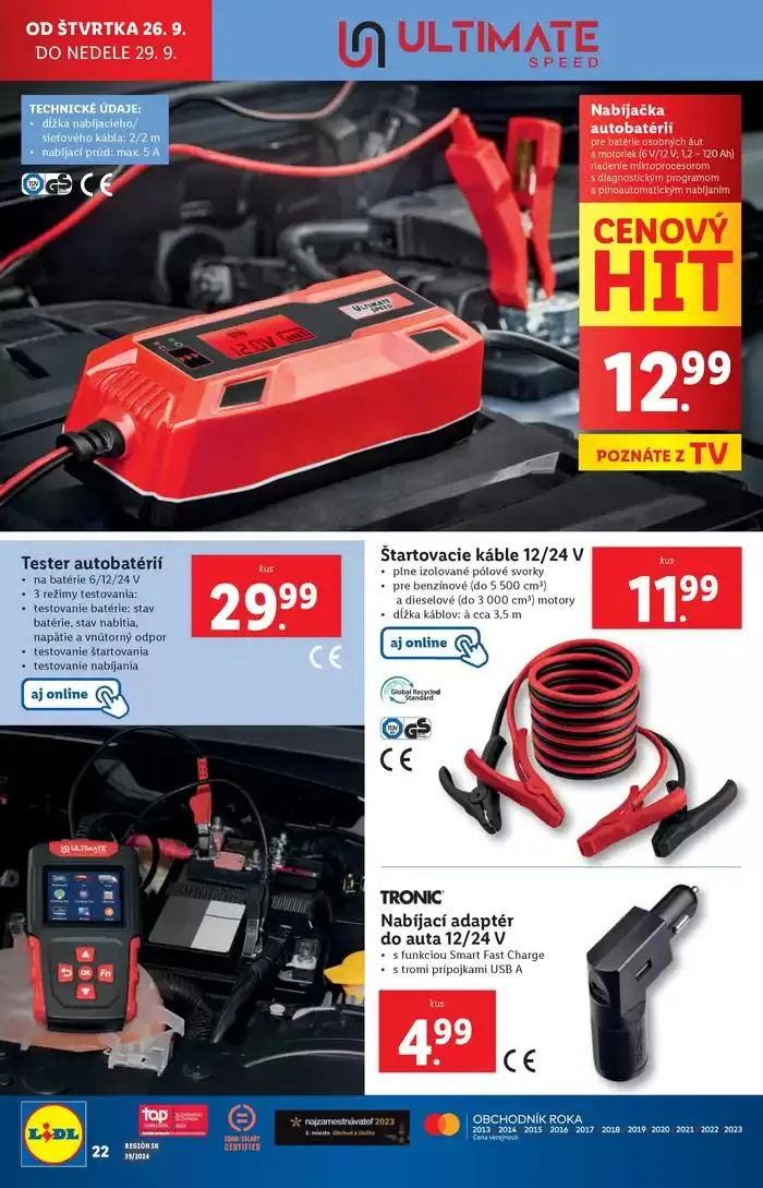 Leták: Platný od pondelka 23. 09. 2024 od 23. septembra do 29. septembra 2024 - Prehľad Stránky 84