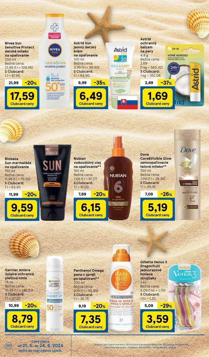 Leták: Tesco hypermarketi  od 14. júna do 18. júna 2024 - Prehľad Stránky 26