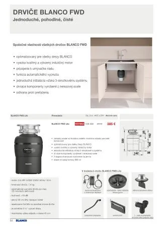 Leták: BLANCO akciová ponuka od 1. septembra do 31. decembra 2023 - Prehľad Stránky 54