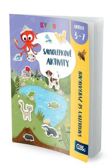 Albi Kvído AS4 Samolepkové aktivity- Zvieratká