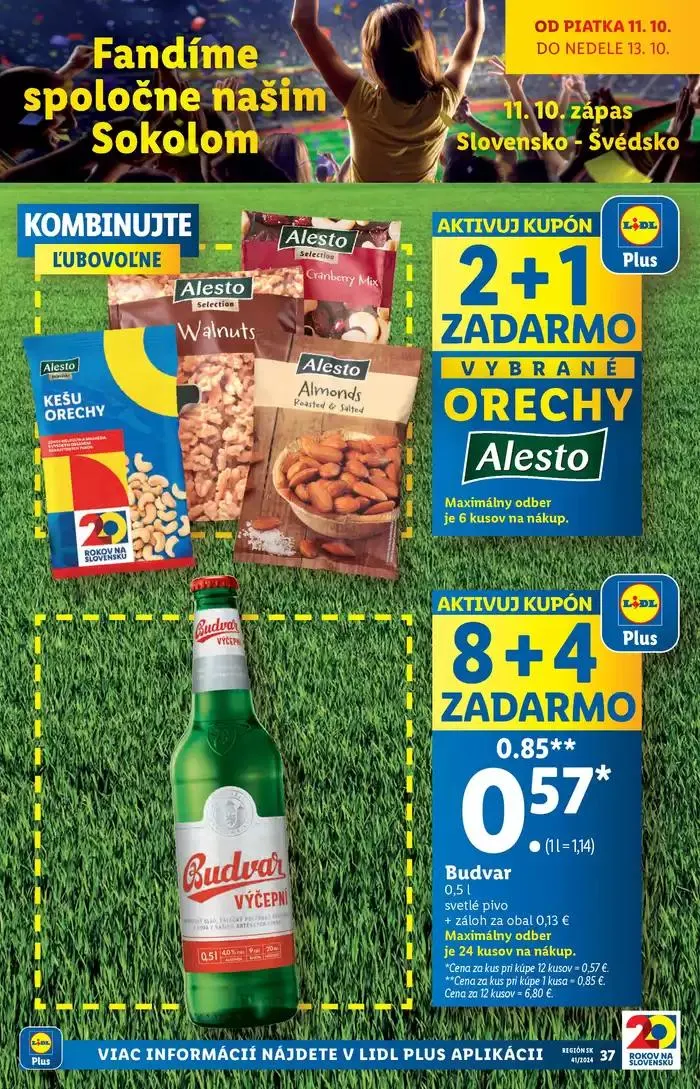 Leták: Platný od štvrtka 10. 10. 2024 od 10. októbra do 13. októbra 2024 - Prehľad Stránky 39