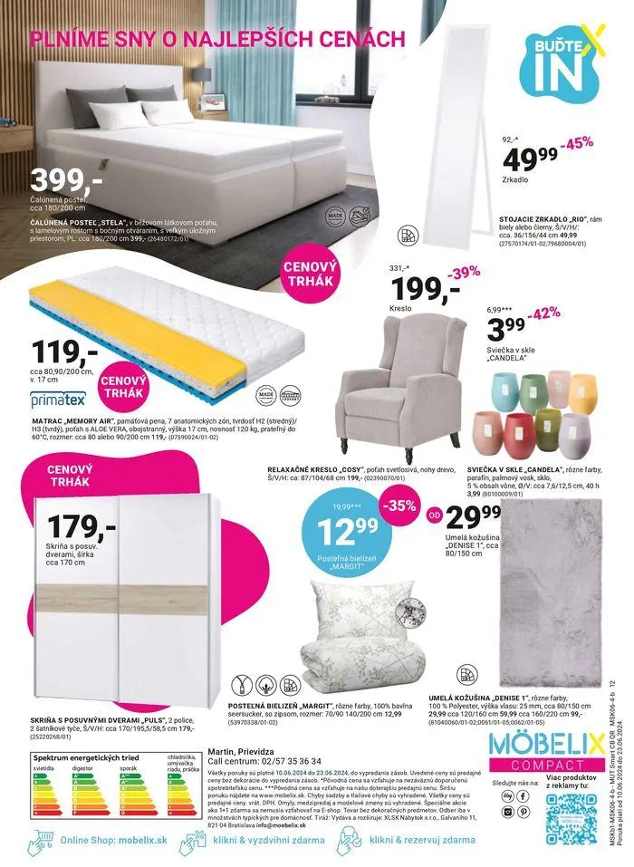 Leták: Platné pre predajne Compact od 14. júna do 16. júna 2024 - Prehľad Stránky 12