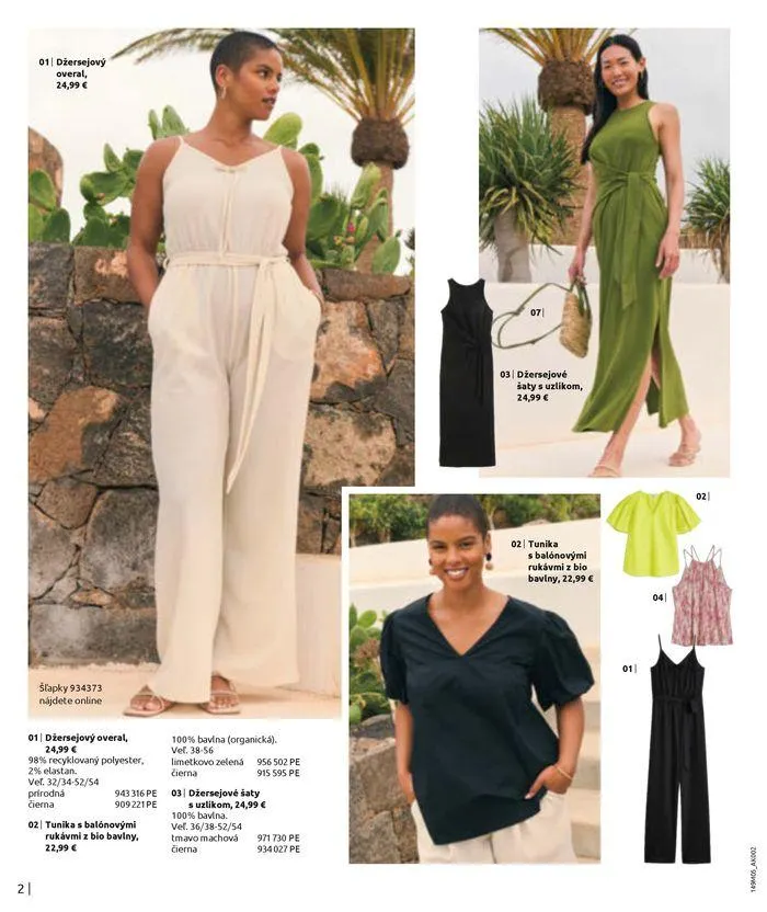 Leták: BonPrix Dovolenka VolÁ od 14. mája do 13. augusta 2024 - Prehľad Stránky 4