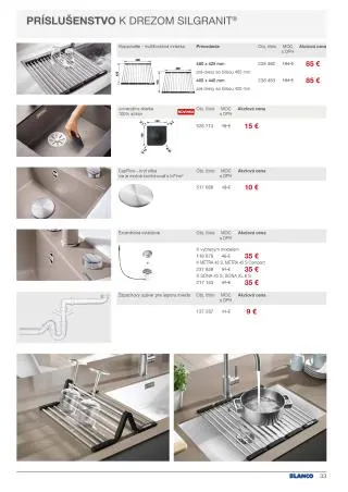 Leták: BLANCO akciová ponuka od 1. septembra do 31. decembra 2023 - Prehľad Stránky 33
