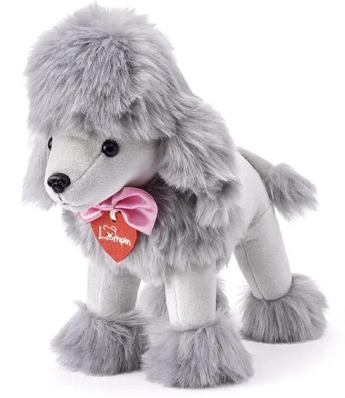 Lumpin 94180 Plyš pudlík šedý Lili, 25cm
