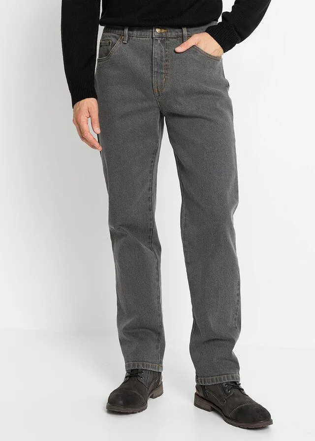 Strečové džínsy Classic Fit, Straight