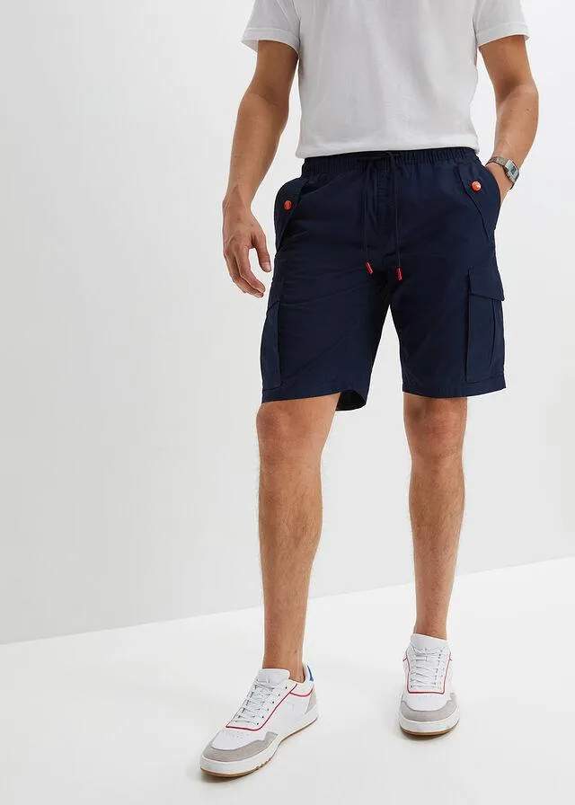 Voľné kapsáčové bermudy, Regular Fit