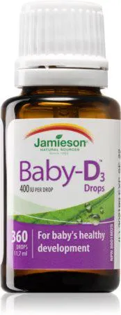 Baby Vitamín D3 400 IU kvapky