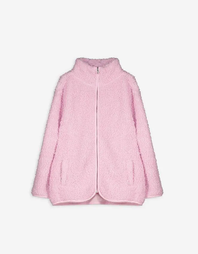 Tepláková bunda - Plyšový flauš