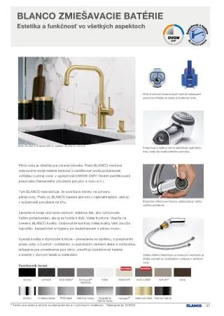 Leták: BLANCO akciová ponuka od 1. septembra do 31. decembra 2023 - Prehľad Stránky 37
