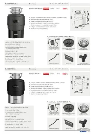 Leták: BLANCO akciová ponuka od 1. septembra do 31. decembra 2023 - Prehľad Stránky 55