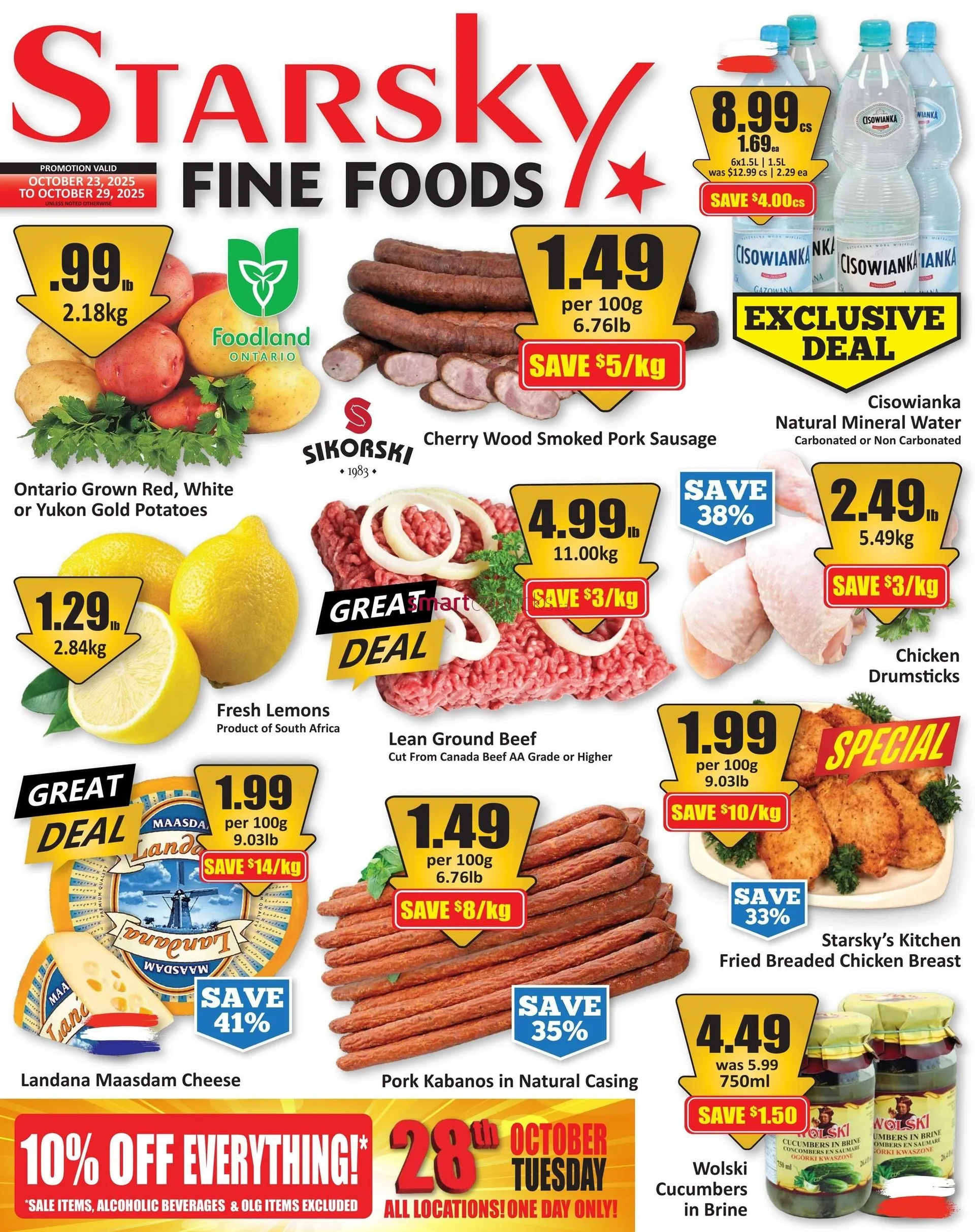 Starsky Sales from October 23 to October 29 2025 - flyer page 