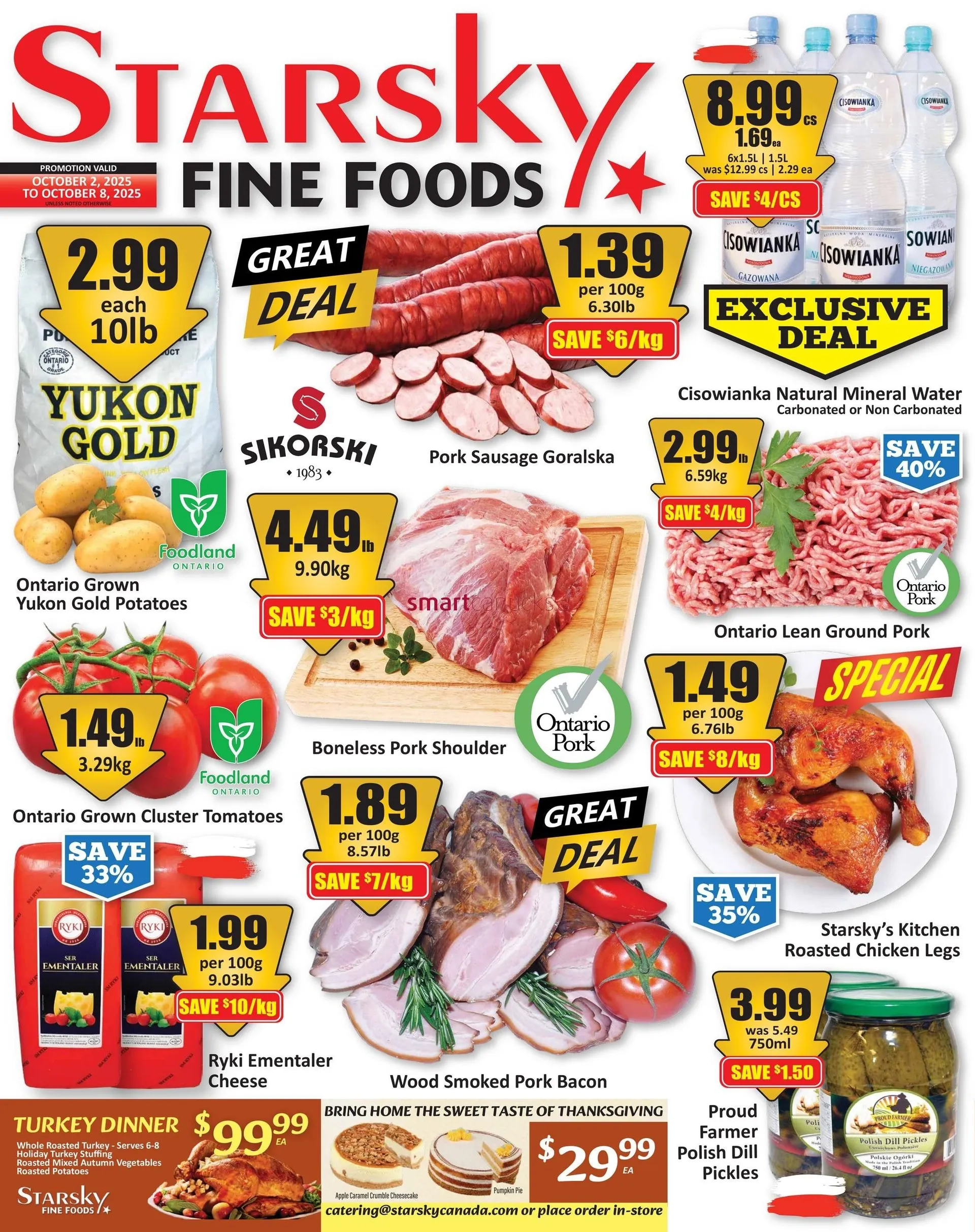 Starsky Sales from October 2 to October 8 2025 - flyer page 1