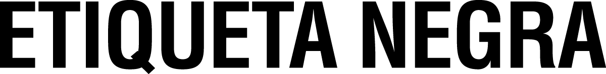 Etiqueta Negra logo de catálogo