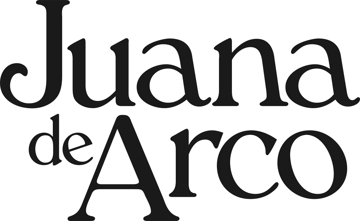 Juana De Arco logo de catálogo