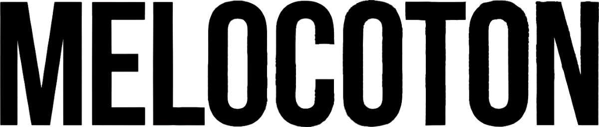 Melocotón logo de catálogo