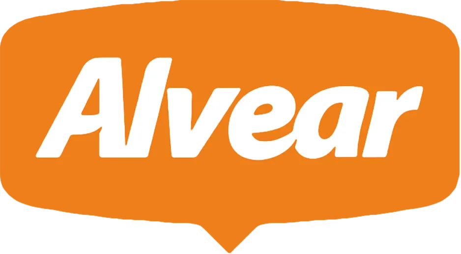 Super Alvear logo de catálogo