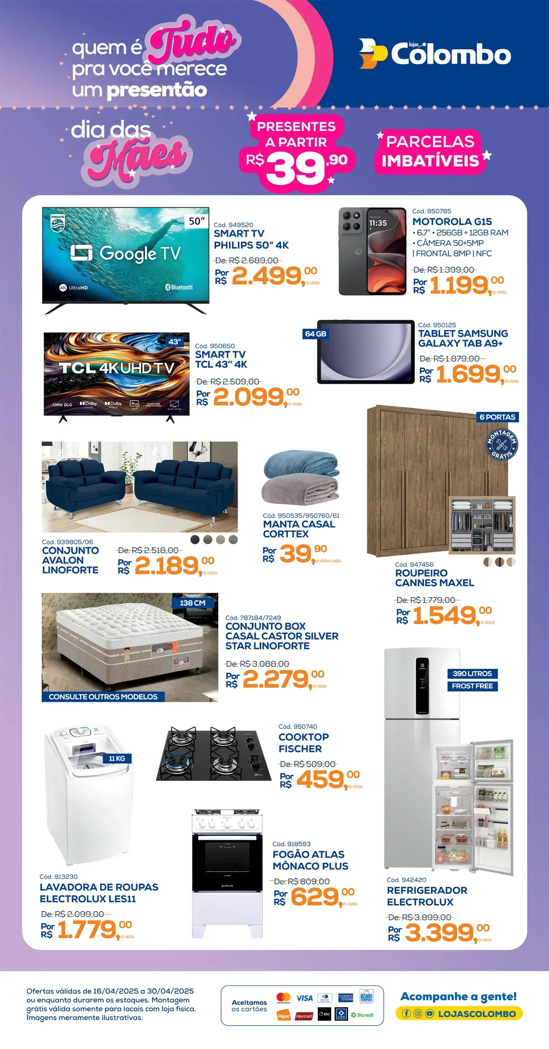 Encarte de Ofertas 16 de abril até 14 de maio 2025 - Pagina 1