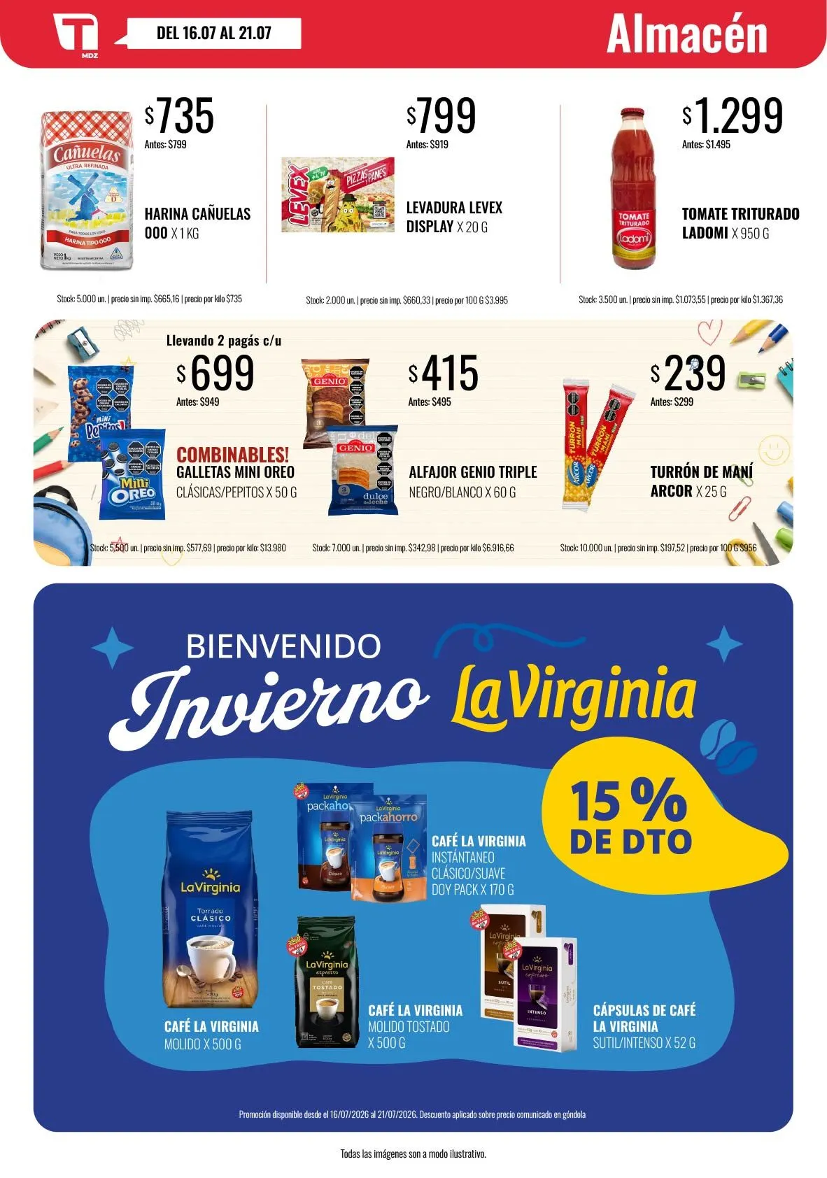 Ofertas de Supermercados Tadicor 16 de julio al 21 de julio 2026 - Página 2 del catálogo