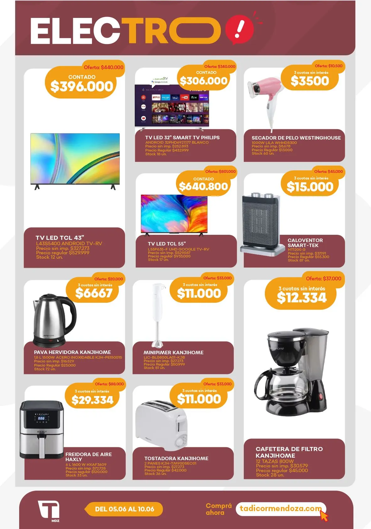 Ofertas de Supermercados Tadicor Ofertas 5 de junio al 10 de junio 2025 - Página 10 del catálogo