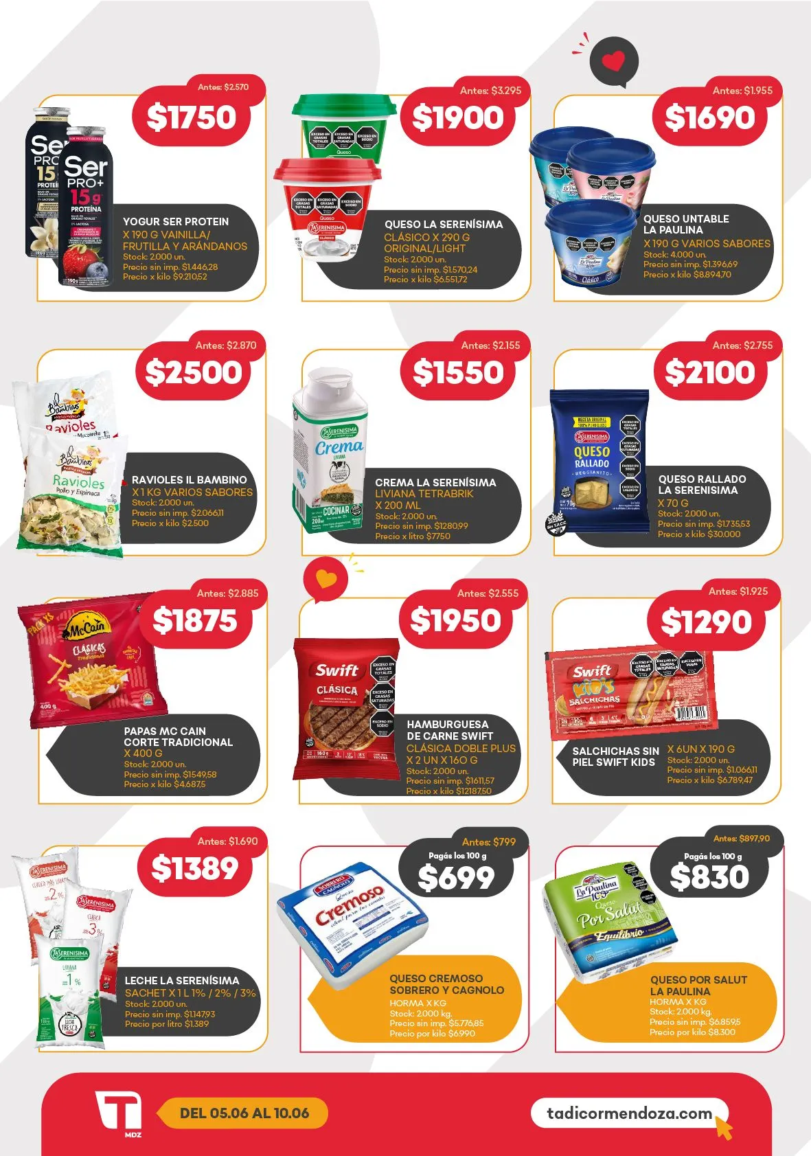 Ofertas de Supermercados Tadicor Ofertas 5 de junio al 10 de junio 2025 - Página 4 del catálogo