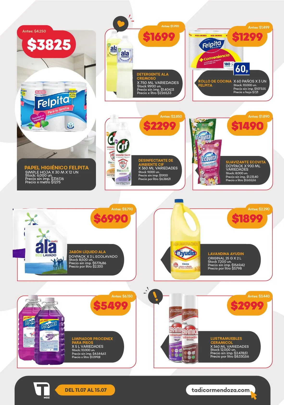 Ofertas de Supermercados Tadicor Ofertas 11 de julio al 17 de julio 2025 - Página 5 del catálogo