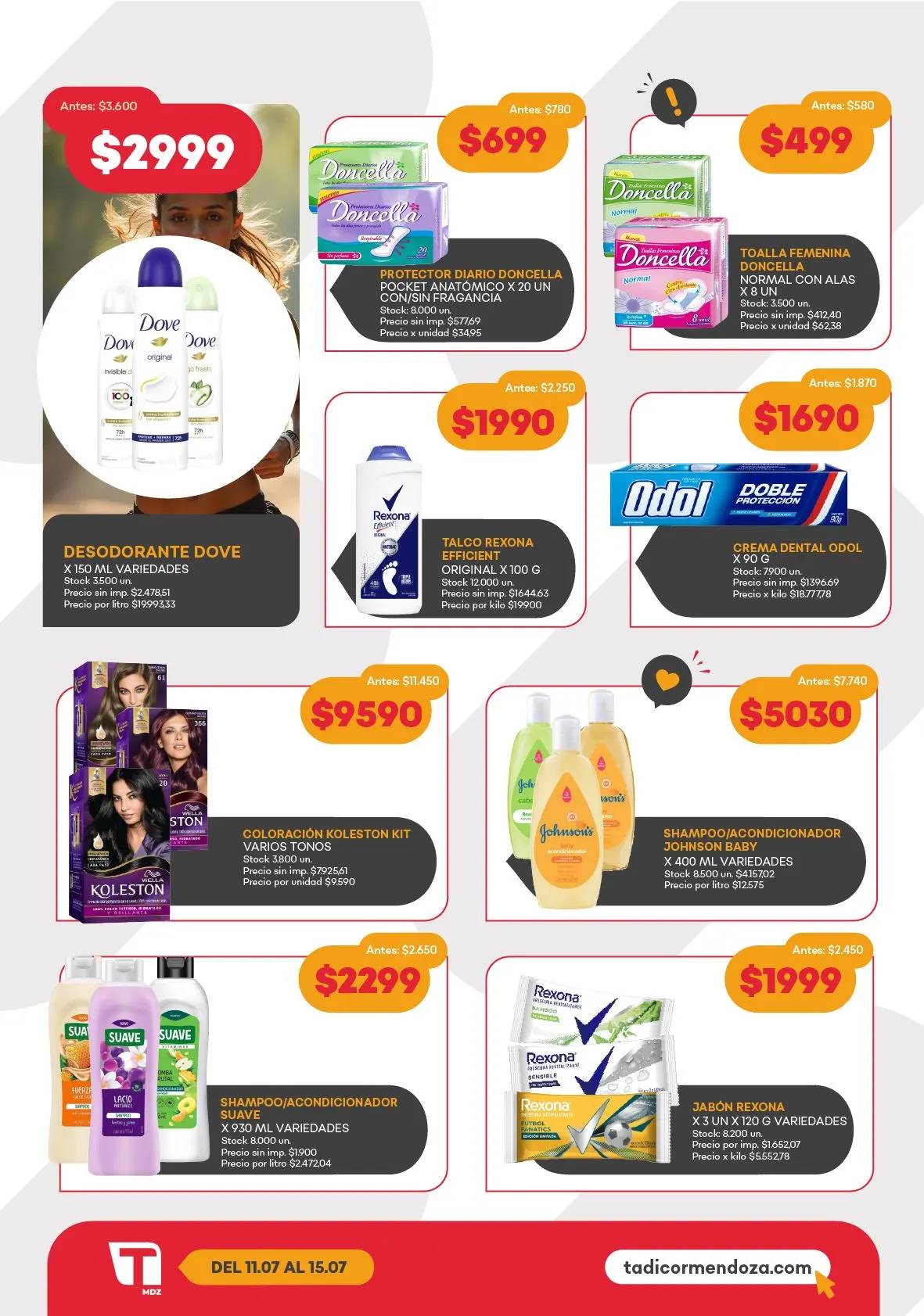 Ofertas de Supermercados Tadicor Ofertas 11 de julio al 17 de julio 2025 - Página 6 del catálogo