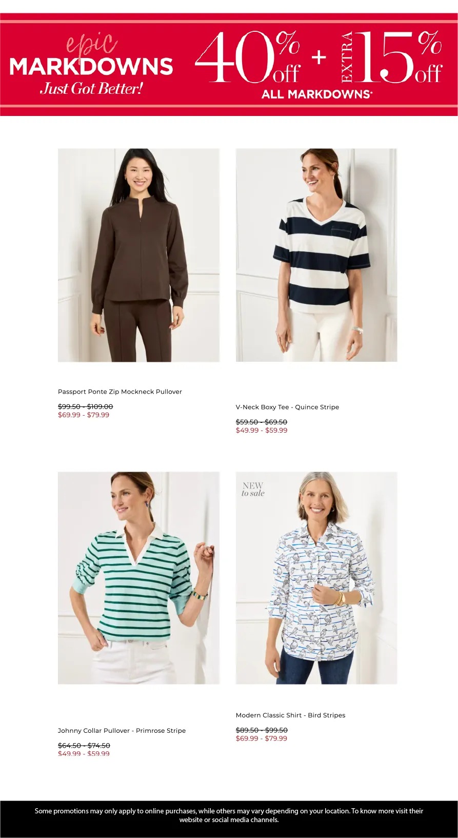 Weekly ad Talbots Deals from May 16 to May 31 2025 - Page 3