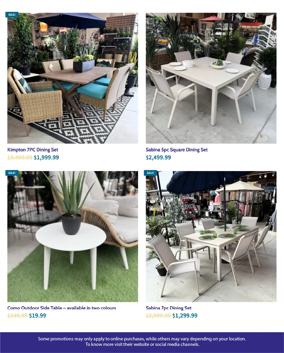 Flyer from August 25 to September 12 2025 - flyer page 2