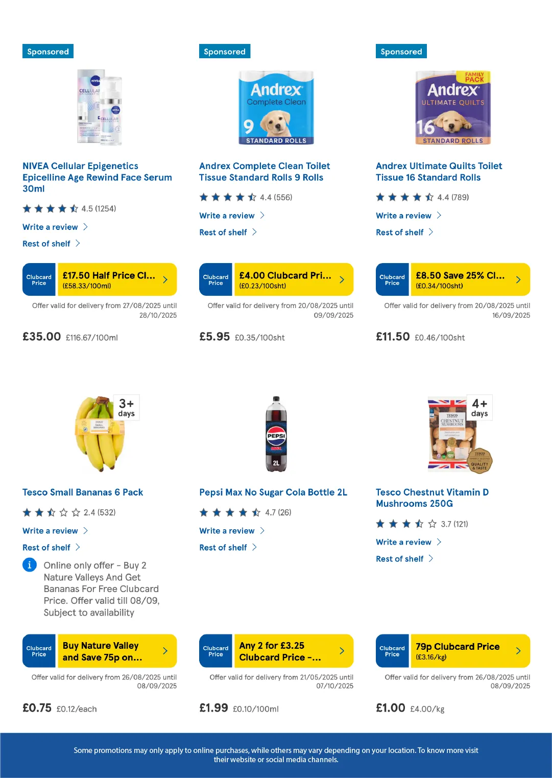 Flyer from 26 August to 9 September 2025 - Catalogue Page 2