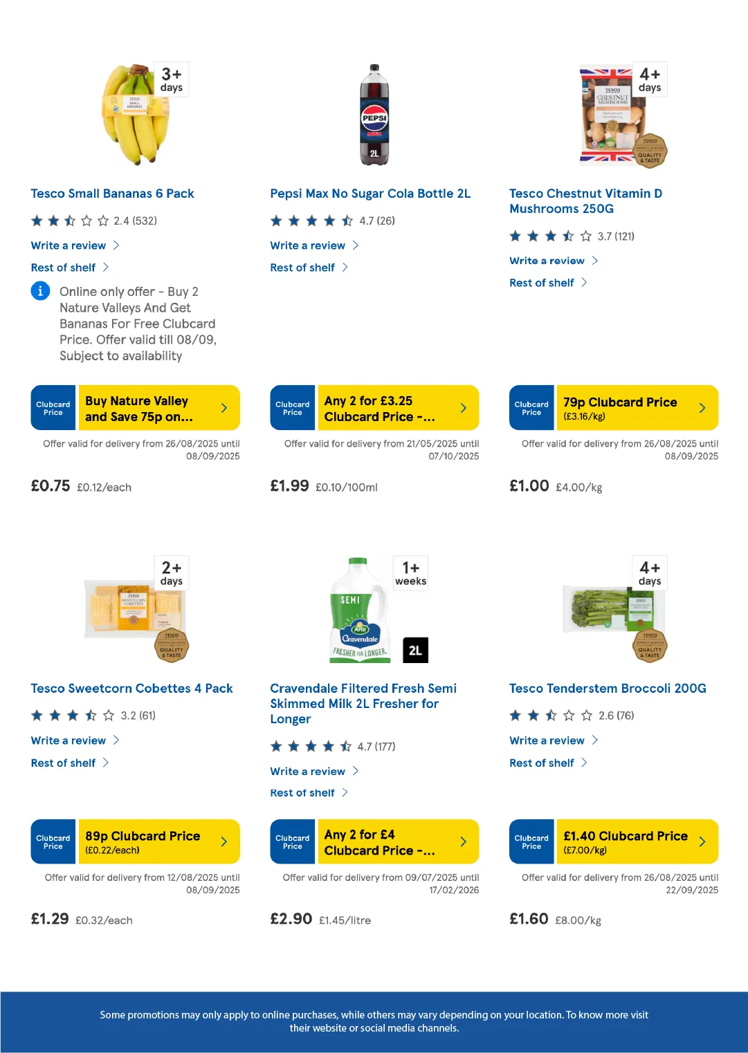 Flyer from 26 August to 9 September 2025 - Catalogue Page 3