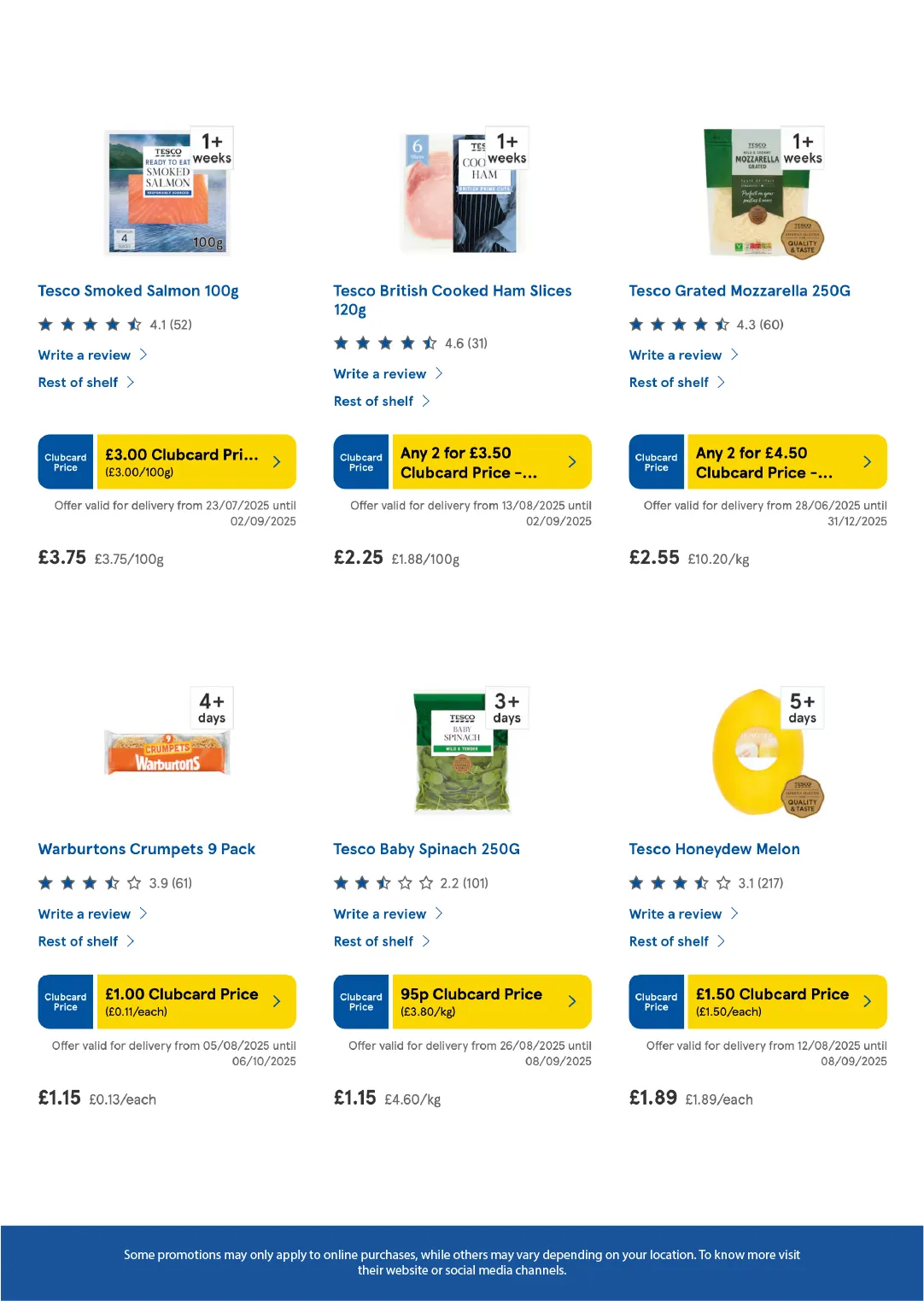 Flyer from 26 August to 9 September 2025 - Catalogue Page 4