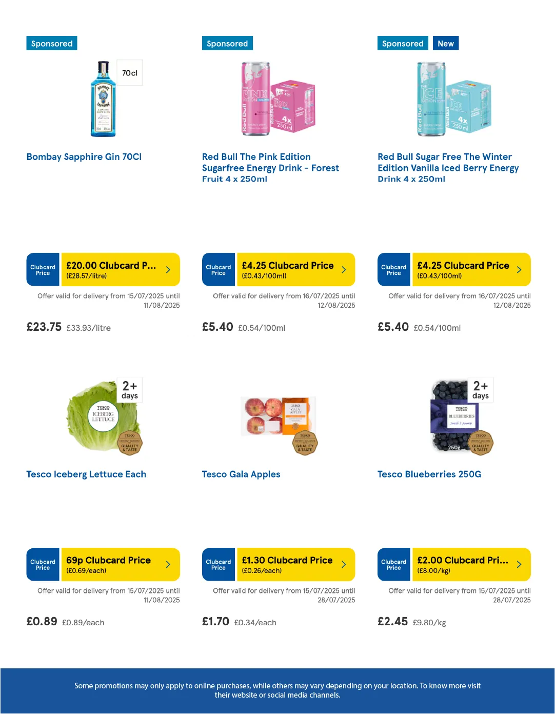 Flyer from 18 July to 6 August 2025 - Catalogue Page 2