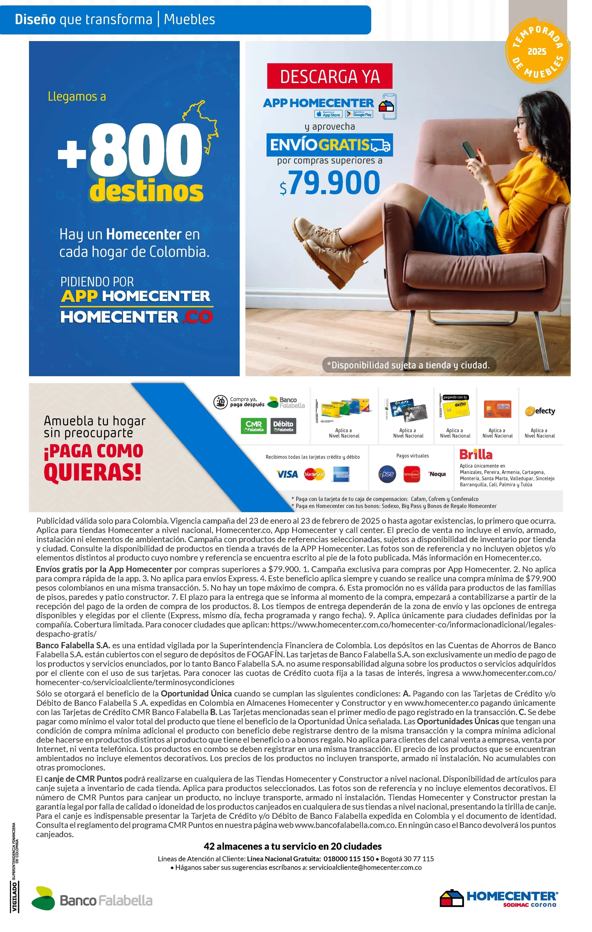 Catalogo de Homecenter Ofertas y descuentos 7 de febrero al 23 de febrero 2025 - Pag 36