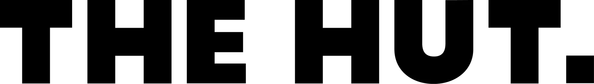 The Hut logo. Current catalogue