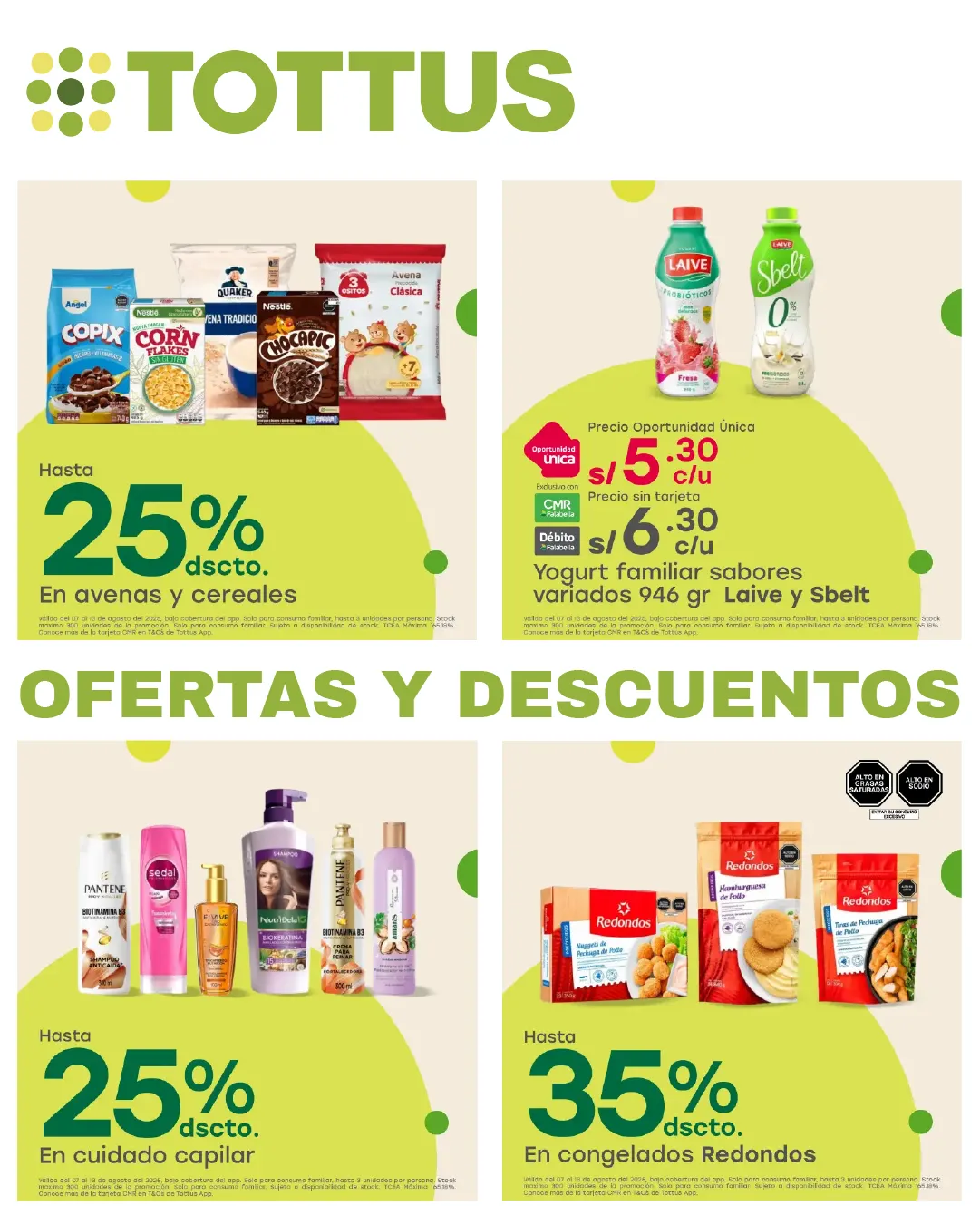 Catalogo de Ofertas 11 de agosto al 25 de agosto 2025 - Pag 1