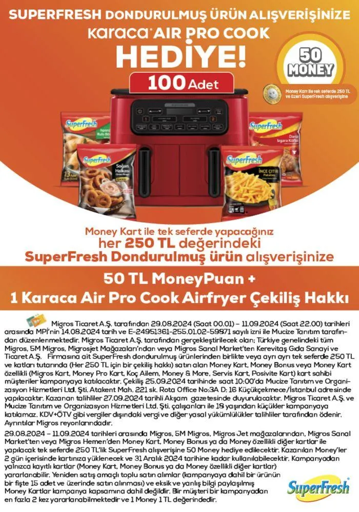 Katalog Migros katalog 29 Ağustos - 11 Eylül 2024 - aktüel Sayfa 29