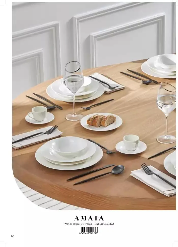 Katalog Sofra 2 İlkbahar 30 Ekim - 31 Aralık 2024 - aktüel Sayfa 20