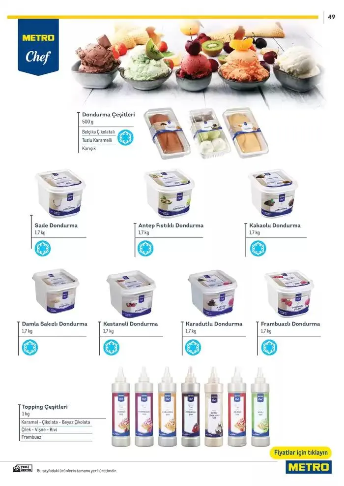 Katalog Metro Markalı Profesyonel Çözümler 7 Şubat - 31 Aralık 2025 - aktüel Sayfa 49