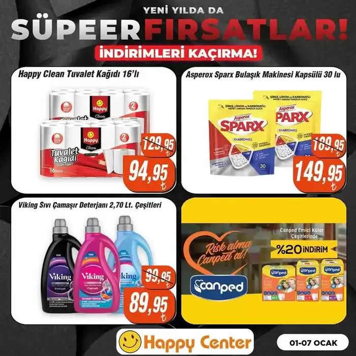 Katalog Happy Center katalog 7 Ocak - 14 Ocak 2025 - aktüel Sayfa 4
